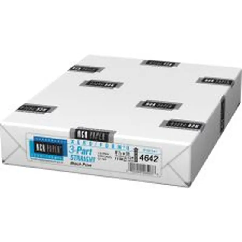 NCR Paper Xero/Form II Carbonless Copy Paper, Assorted Colors, Letter (8.5" x 11"), 500 Sheets Per Ream, 92 Brightness