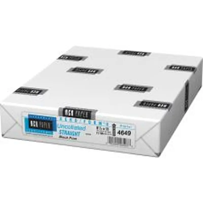 NCR Paper Xero/Form II Printer Carbonless Copy Paper, White, Letter (8.5" x 11"), 500 Sheets Per Ream, 92 Brightness