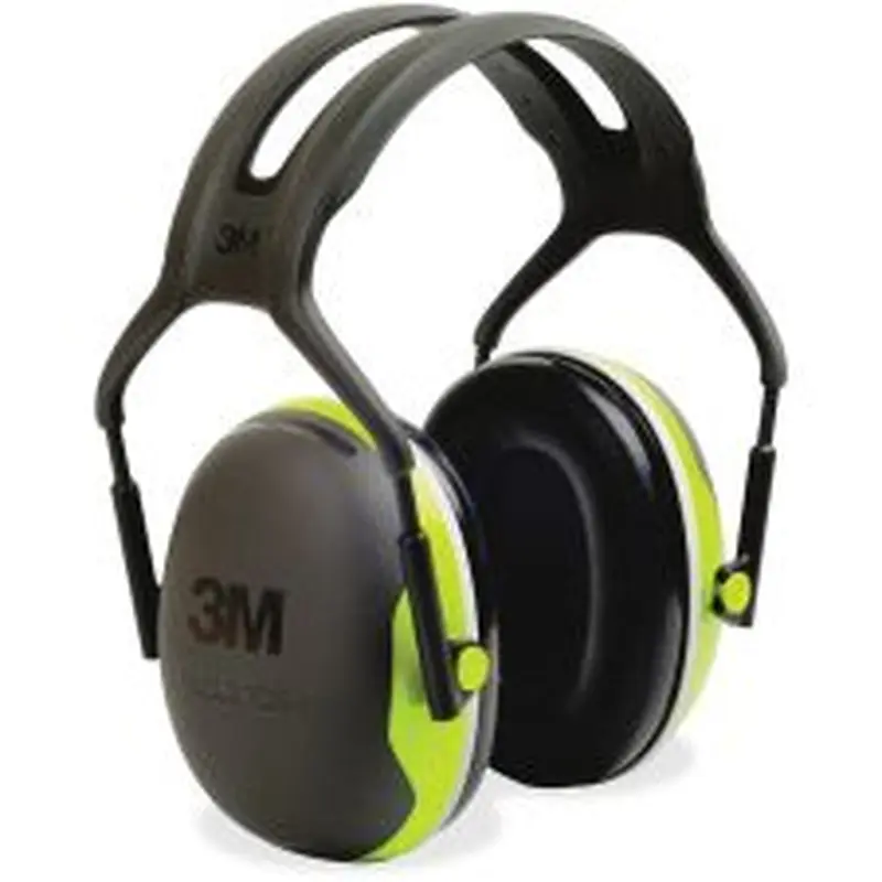 Peltor X4A Earmuffs - Lightweight, Comfortable, Cushioned, Adjustable Headband, Durable - Noise, Noise Reduction Rating Protection - X4A