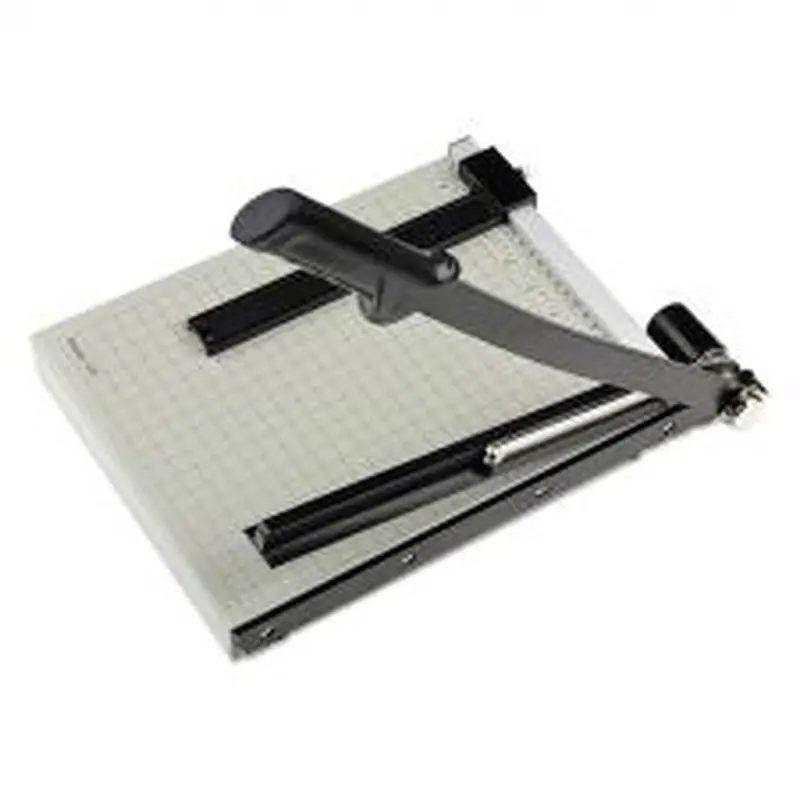 Dahle Vantage Guillotine Paper Trimmer/Cutter, 15 Sheets, 12" Cut Length, Metal Base, 10 x 12.75