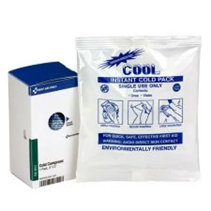 First Aid Only SmartCompliance Cold Pack Refill, 4" x 5", Blue