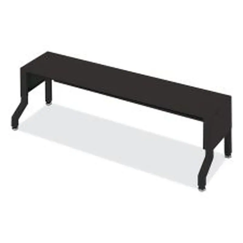 Safco E-Z Sort Satellite Mail Station Base, 57.5 x 18.25 x 14 to 19, Black