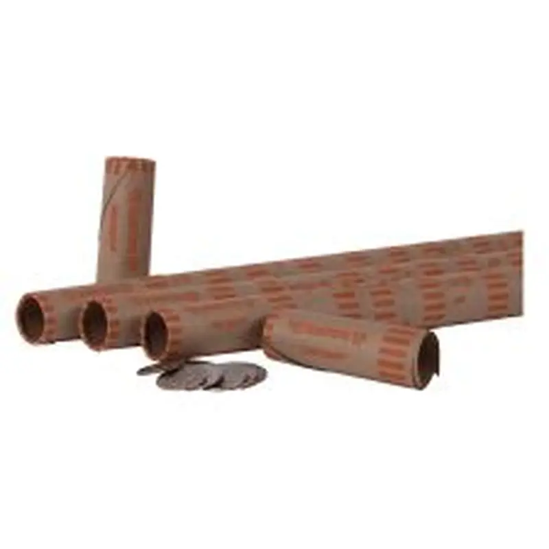 Coin Tainer PAP R Tubular Coin Wrap 25 Denomination Durable, Burst Resistant, Crimped, Pre formed 57 lb Paper Weight Paper Orange