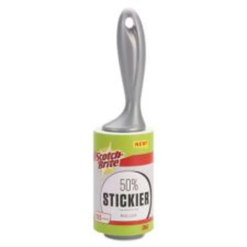 Scotch-Brite 50% Stickier Lint Roller, 48 Sheets/Roll