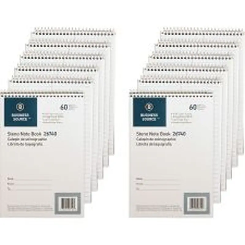 Business Source Steno Notebook - BSN26740PK