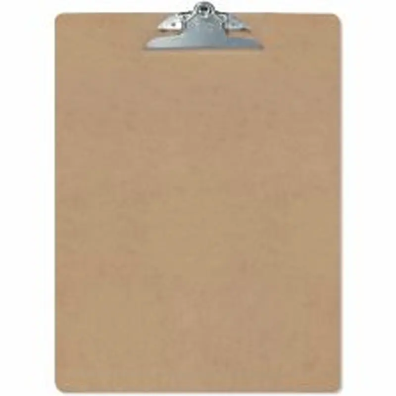 Officemate Wood Clipboard - Clipboard - 20"X15"