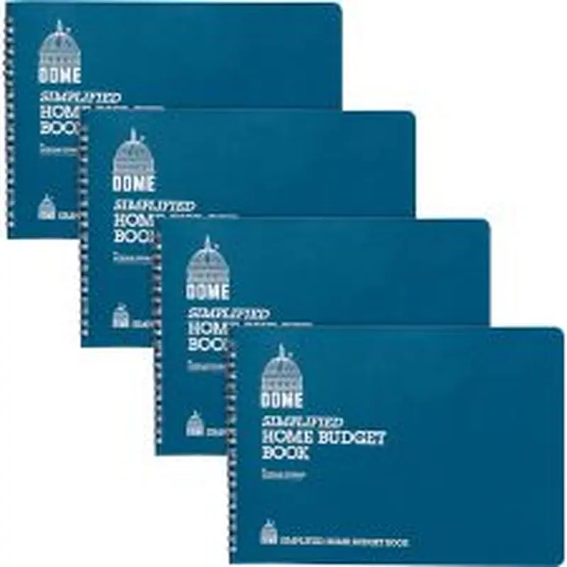 Dome Simplified Home Budget Book - DOM840BD