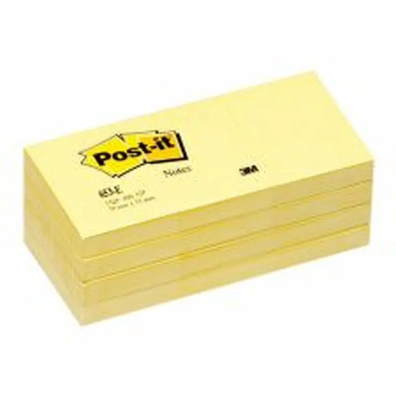 Post-it Notes Original Notepads - MMM653YWBD