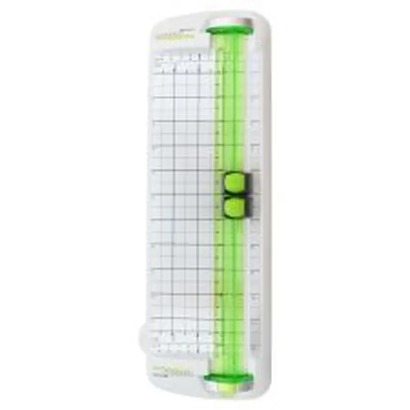 Westcott Carbo Titanium Personal Paper Trimmer, 12", Green