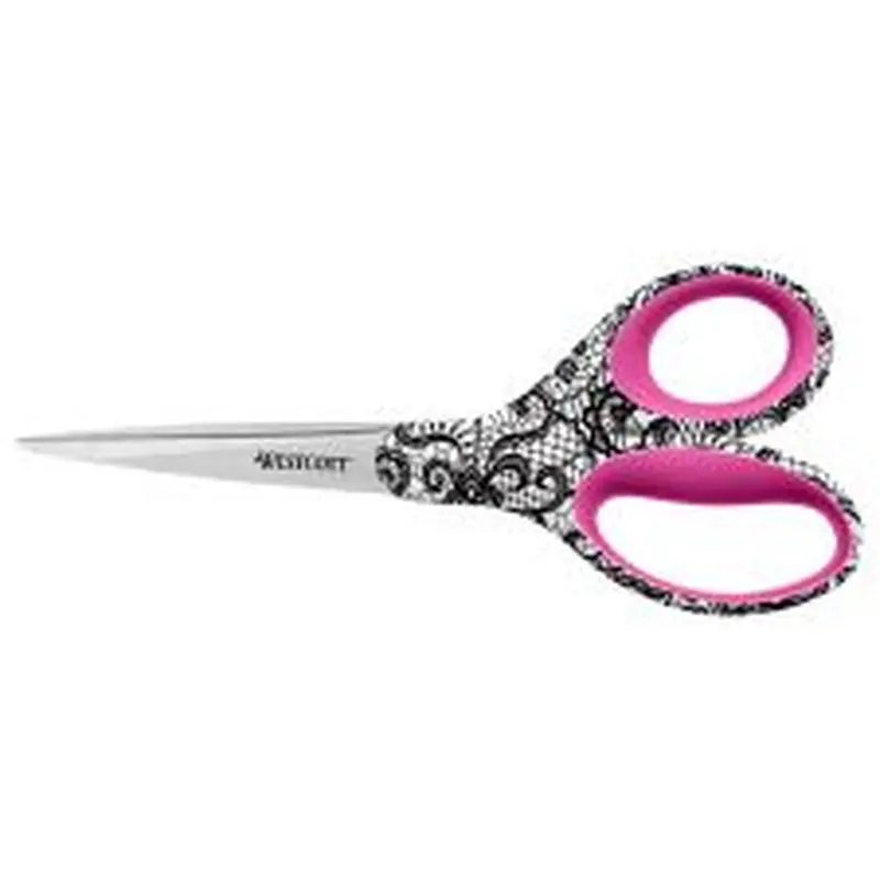Westcott Trendsetter Scissors, 8", Pointed, Assorted Colors