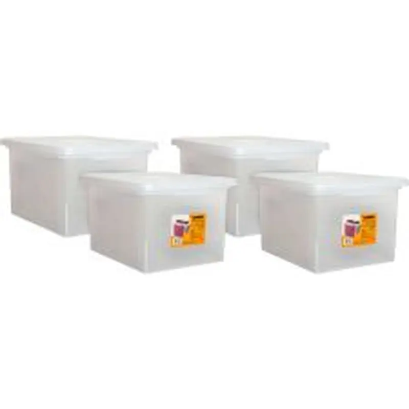 Lorell Stacking File Boxes - LLR68925CT