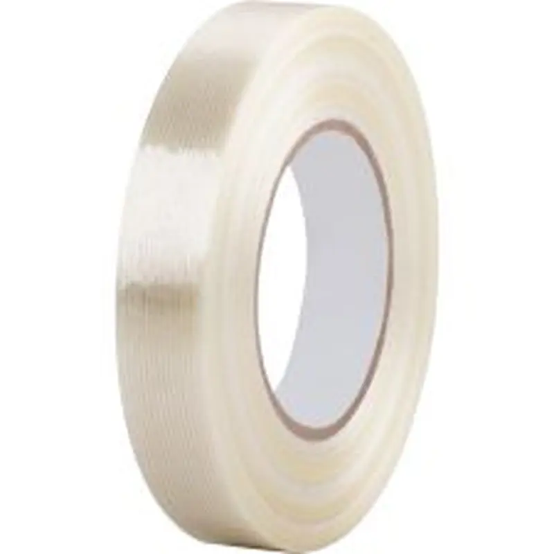 Business Source Heavy-duty Filament Tape - 60 yd Length x 1" Width - 3" Core - White - Fiberglass Filament Roll - 1 Roll