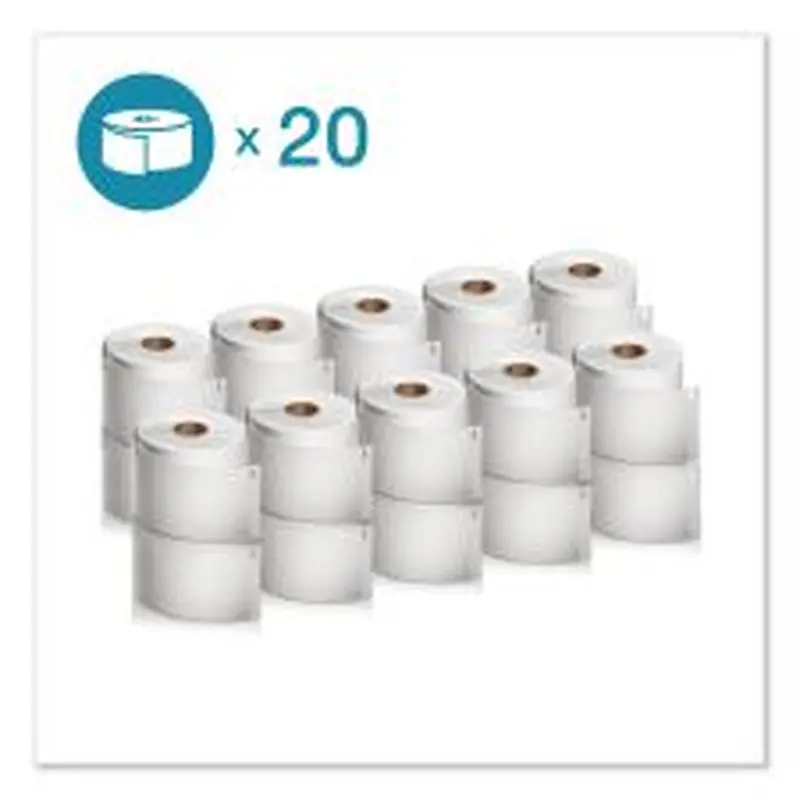 DYMO LW Extra-Large Shipping Labels, 4" x 6", White, 220 Labels/Roll, 20 Rolls/Box