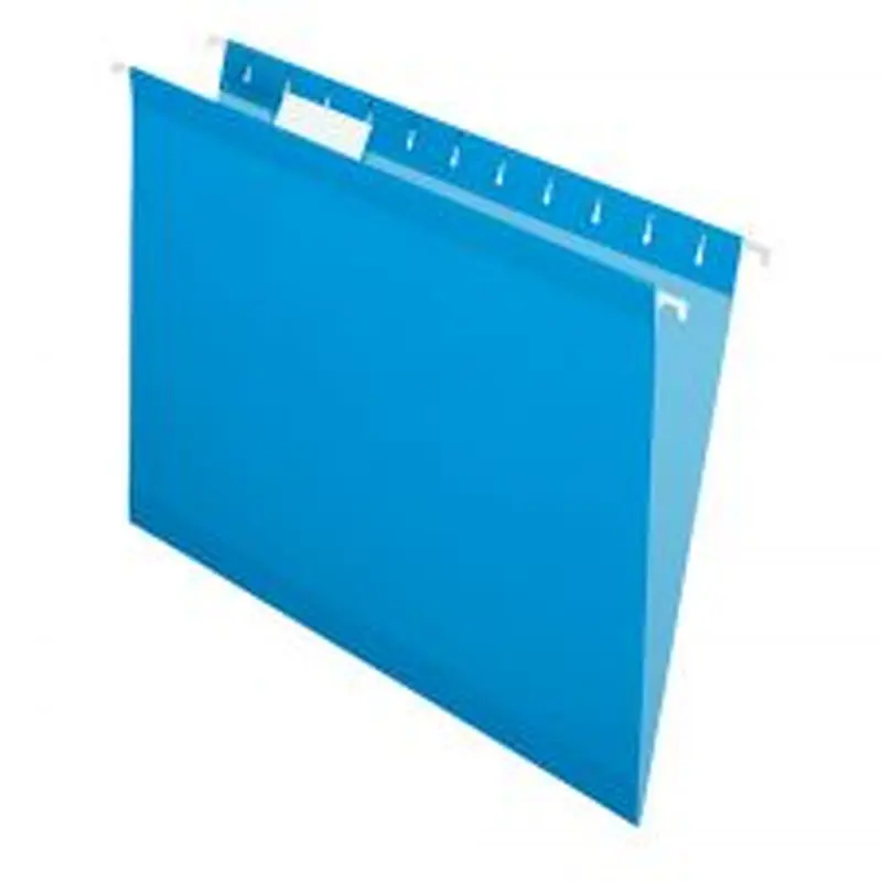 Hanging Folders, Letter Size, Blue, Box Of 25