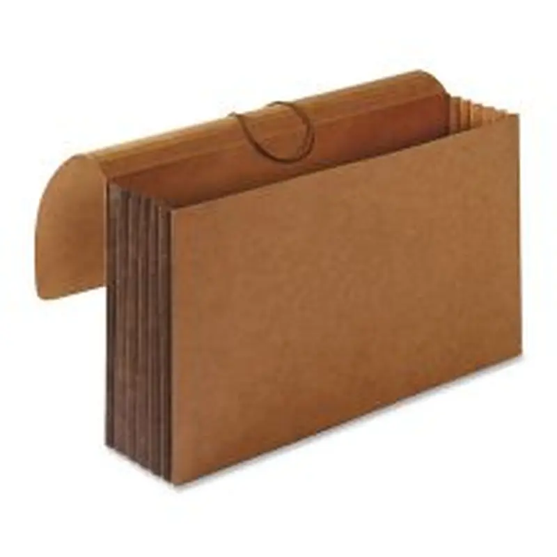 Sparco Tyvek Tyvek Accordion Wallet, 1 Pocket, Expansion 5-1/4", 8 1/2" x 14", Legal, 30 % Recycled, Brown, Pack of 1