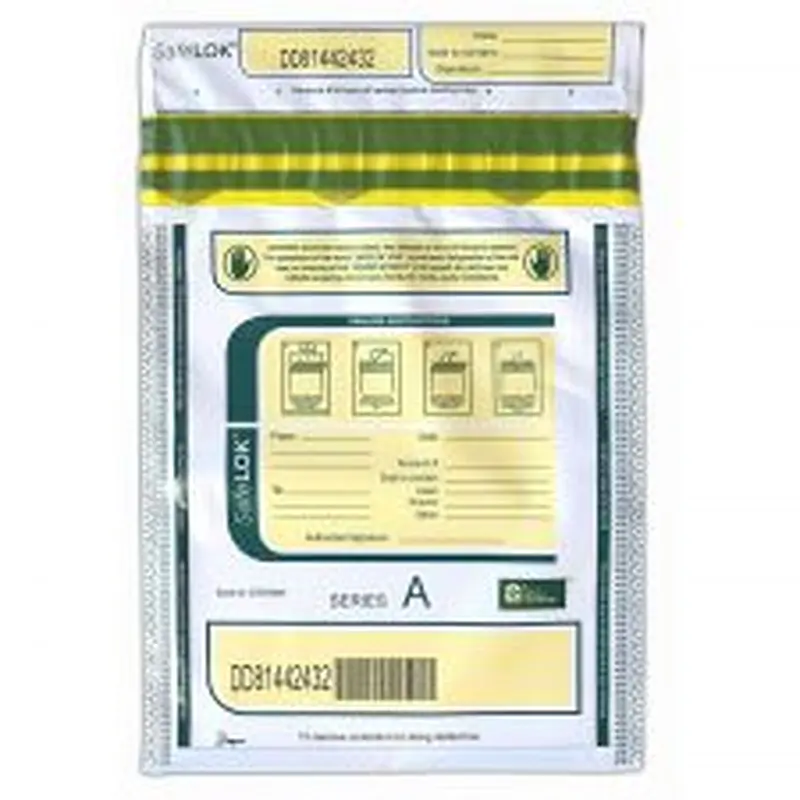 Control Group Tamper-Evident Deposit Bags, 9" x 12", White, Pack Of 100