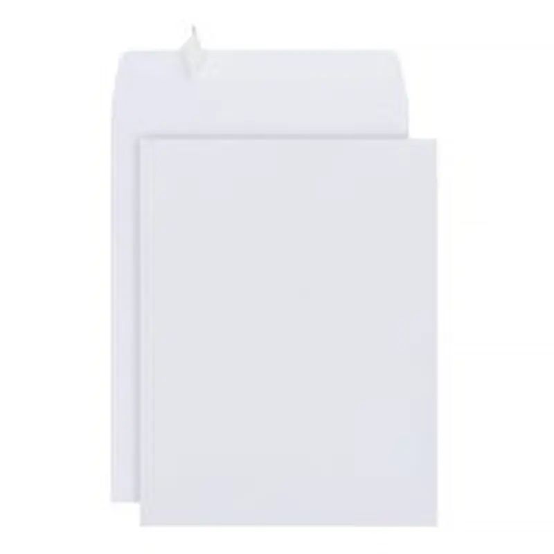 10" x 13" Catalog Envelopes, Clean Seal, White, Box Of 100
