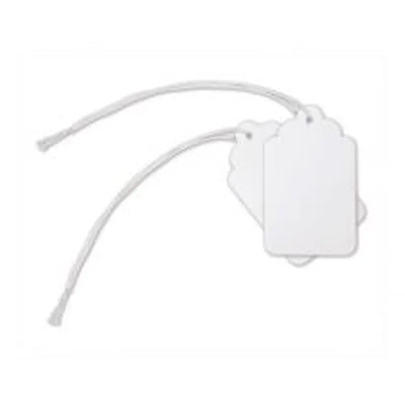 Merchandise Tags, Size 8, 1.69" x 2.75", White, Pack Of 500