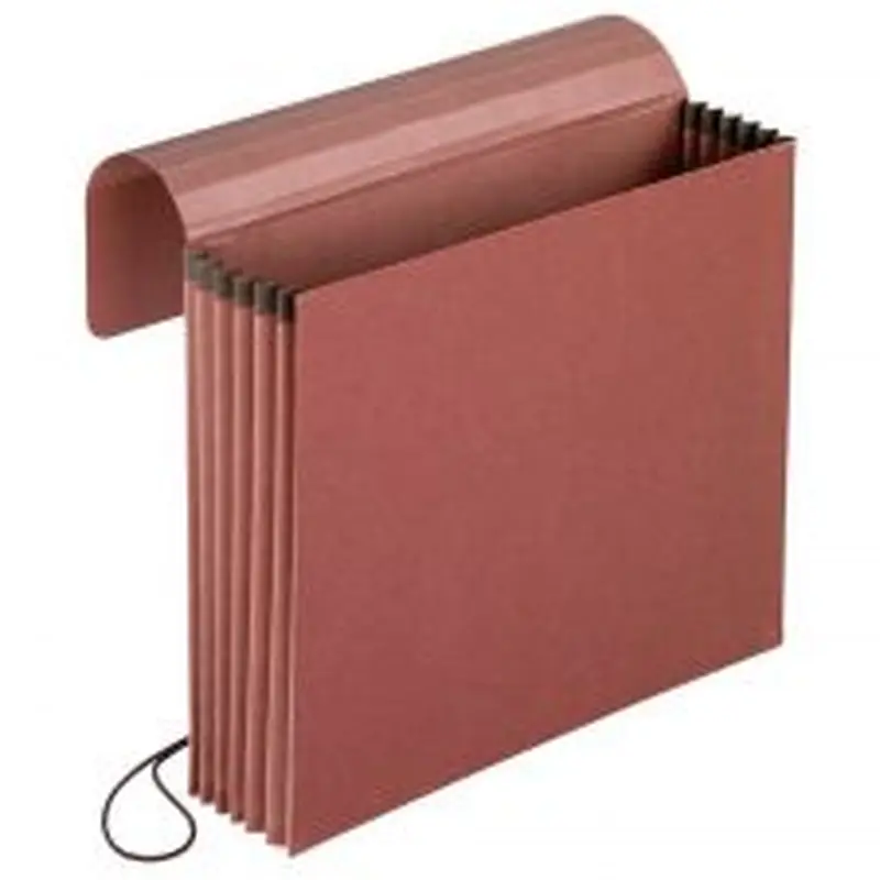 Pendaflex Redrope Expanding Wallet, 5 1/4" Expansion, Letter Size, Redrope, Pack Of 10