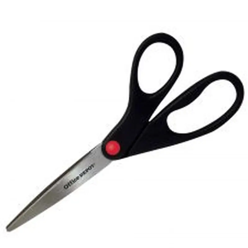 Scissors, 8" Straight, Black - ODFN375667