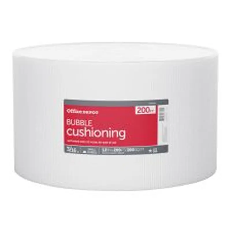 Small Bubble Cushioning, 3/16 Thick, Clear, 12 x 200'
