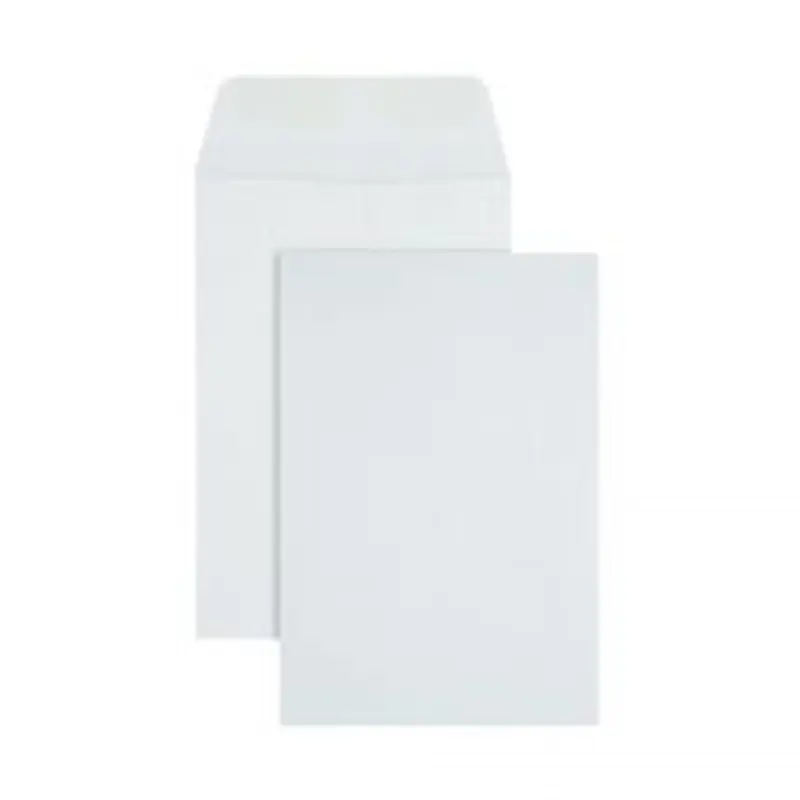  6-1/2" x 9-1/2" Catalog Envelopes, Gummed Seal, White, Box Of 500