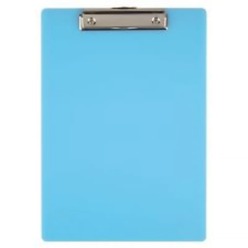 Acrylic Clipboard, 9" x 12-1/2", Blue