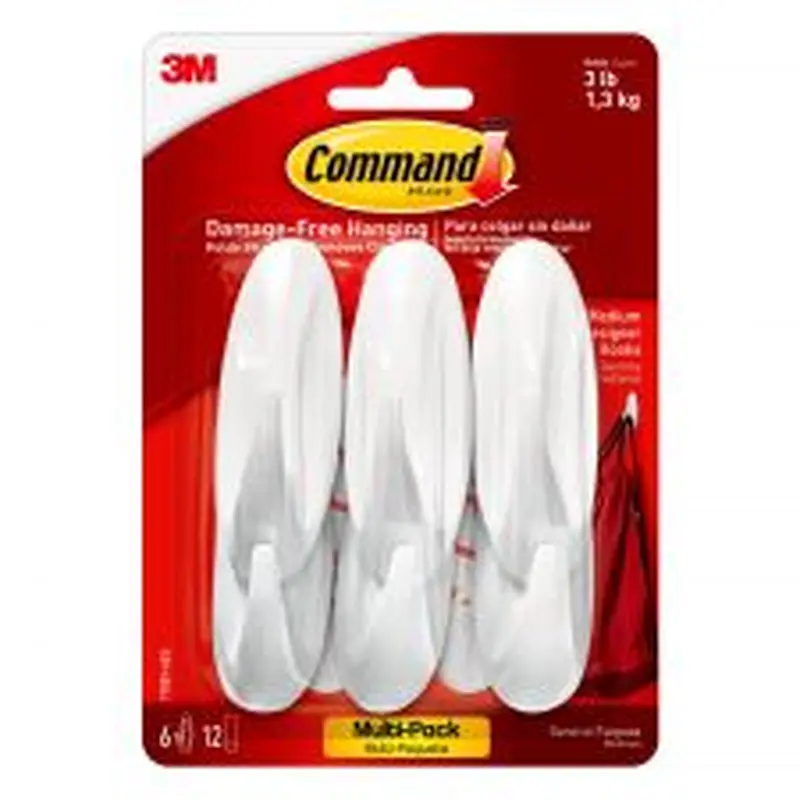 Command Designer Medium Hooks, 6 Hooks
