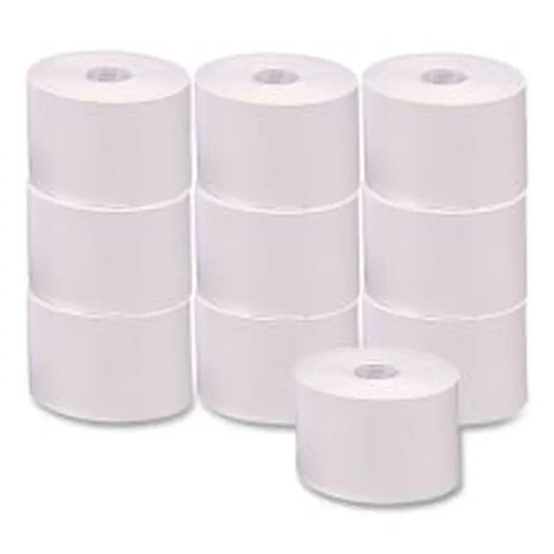 Iconex Direct Thermal Printing Thermal Paper Rolls, 1.75" x 230 ft, White, 10/Pack