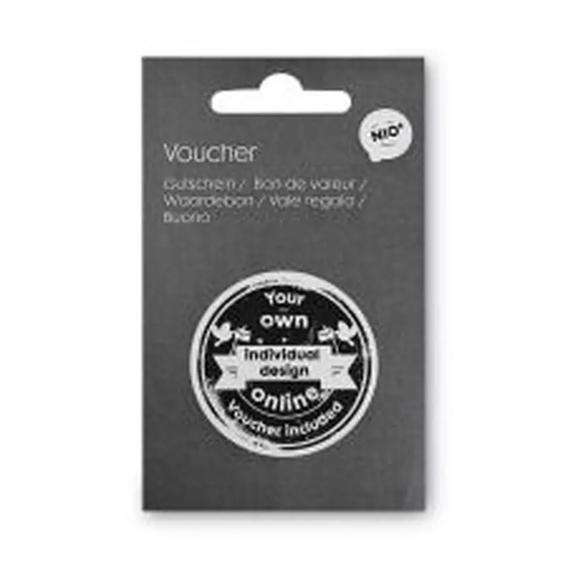 NIO Custom Stamp Voucher, For Use with NIO 071509 Stamp