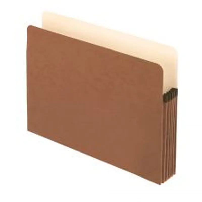Pendaflex Earthwise Manila Expanding File Pocket, 5 1/4" Expansion, 9 1/2" x 11 3/4", Dark Brown, Pack Of 10