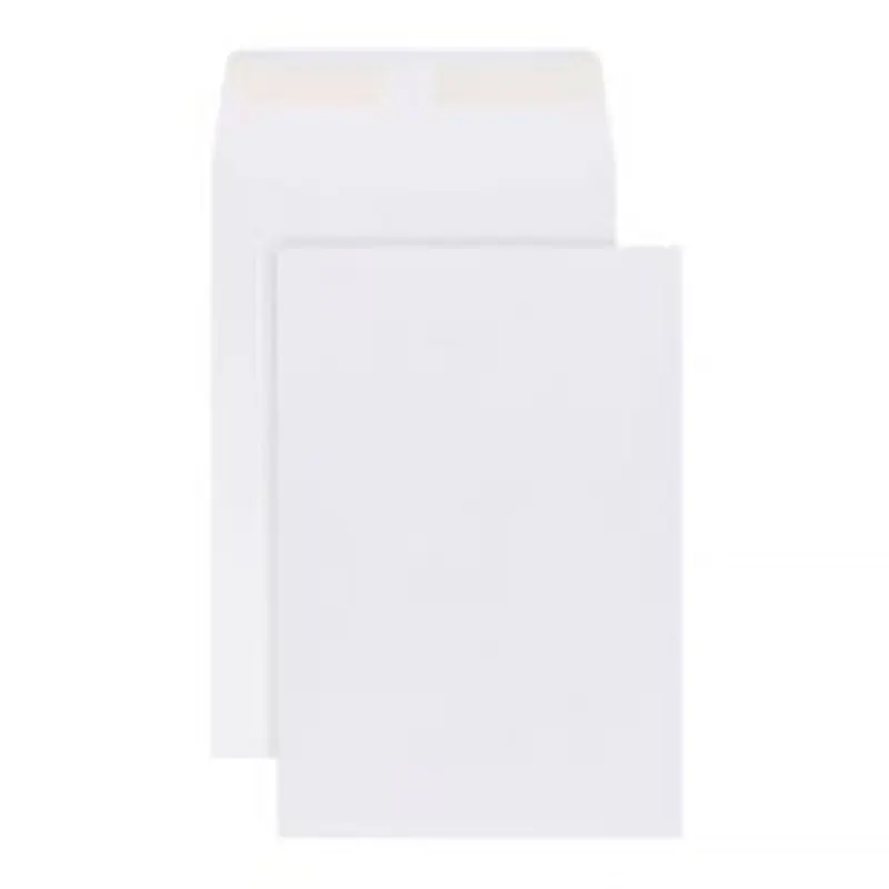  6-1/2" x 9-1/2" Catalog Envelopes, Gummed Seal, White, Box Of 100