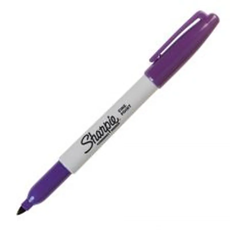Sharpie Permanent Fine-Point Marker, Purple, 30038