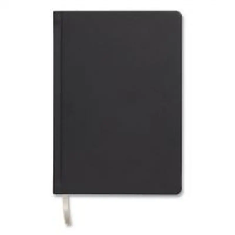 TRU RED Hardcover Business Journal, 1-Subject, Narrow Rule, Black Cover, (96) 8 x 5.5 Sheets