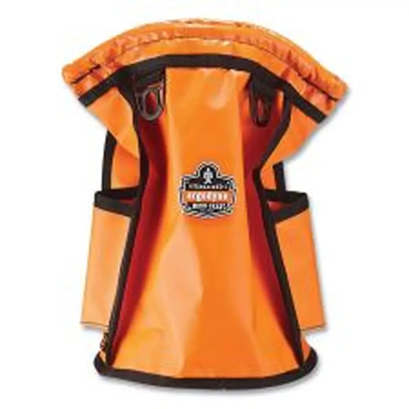 ergodyne Arsenal 5538 Topped Parts Tarpaulin Pouch, 7.5 x 7.5 x 12, Tarpaulin, Orange