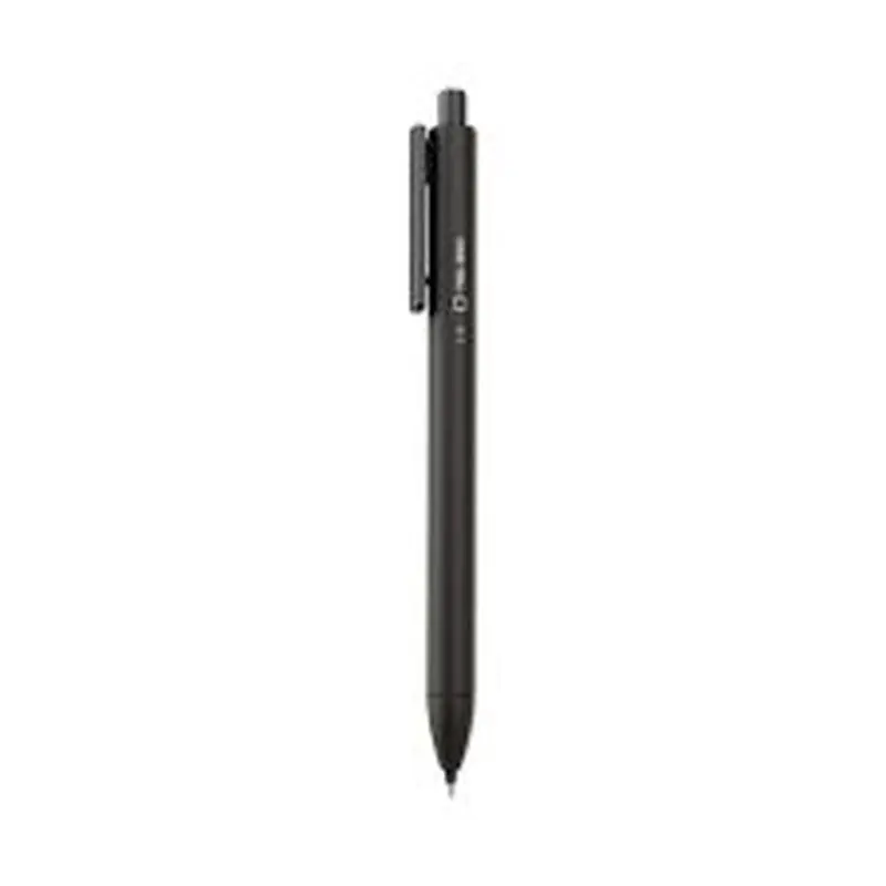 TRU RED Quick Dry Gel Pen, Retractable, Extra-Fine 0.38 mm, Black Ink, Black Barrel, 5/Pack