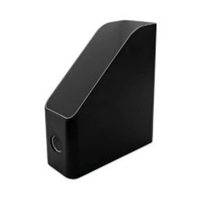 Advantus Fusion Magazine File, 3.5 x 9.5 x 12, Black/Gray