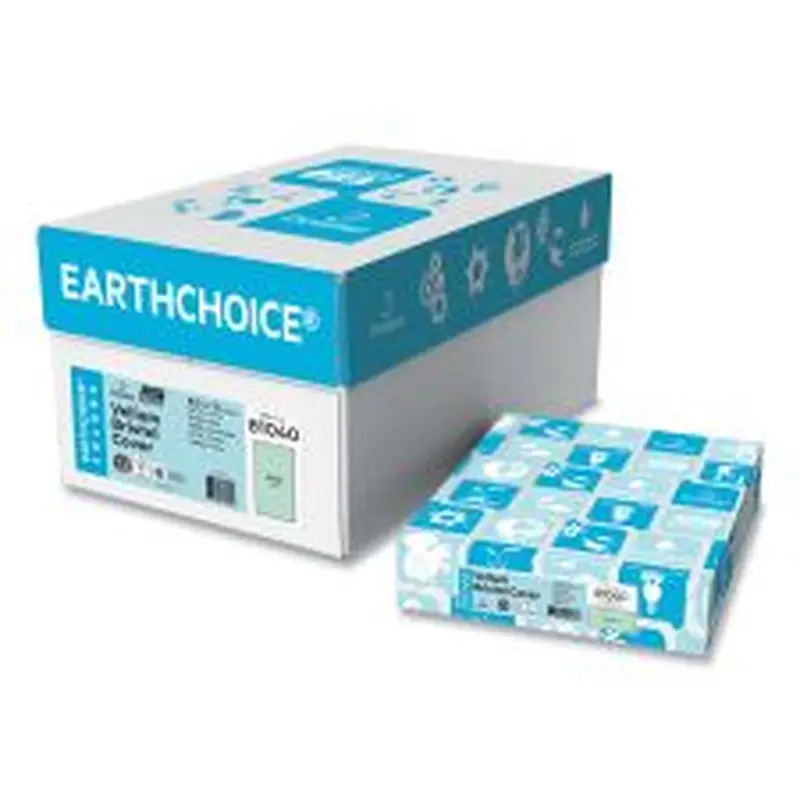 Domtar Cover Stock, 67 lb Bristol Weight, 8.5 x 11, Green, 250/Pack
