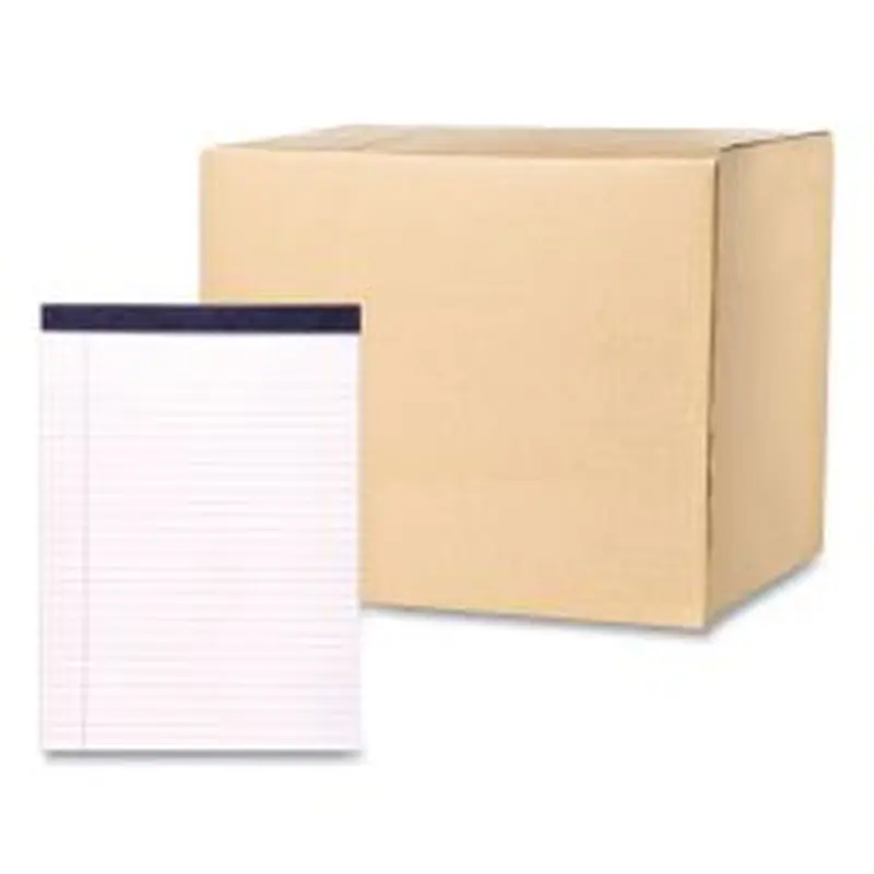Roaring Spring Legal Pad, 50 White 8.5 x 11 Sheets, 72/Carton