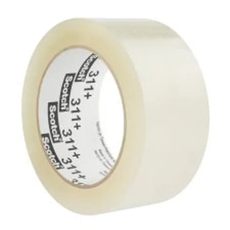 Scotch High Tack Box Sealing Tape 311 , Clear, 1.88 in. x 110 yds., Pack of 36 Tapes