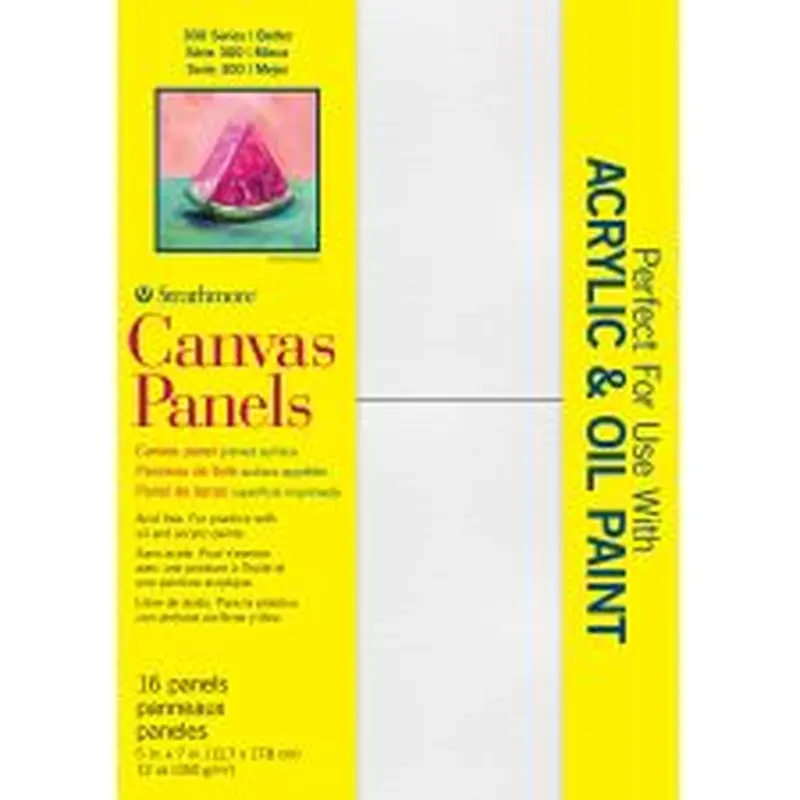 Strathmore Canvas Panels 5"X7" 16/Pkg