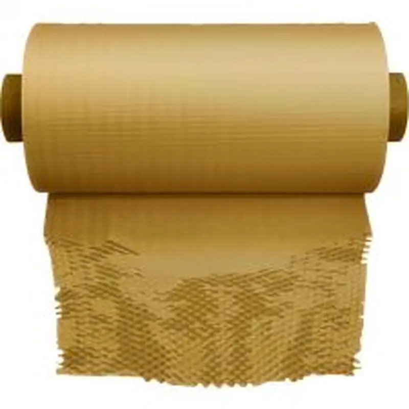 ipg HexcelWrap Kraft Paper Cushioning Roll, 15.25" x 840 ft, Brown Kraft