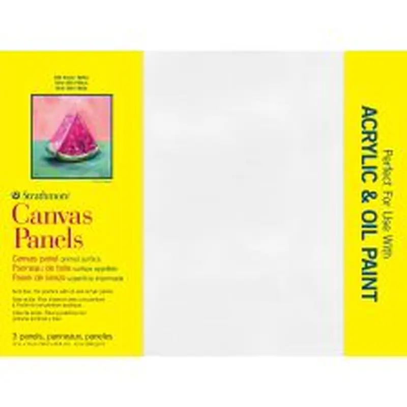 Strathmore Canvas Panels 12"X16" 3/Pkg