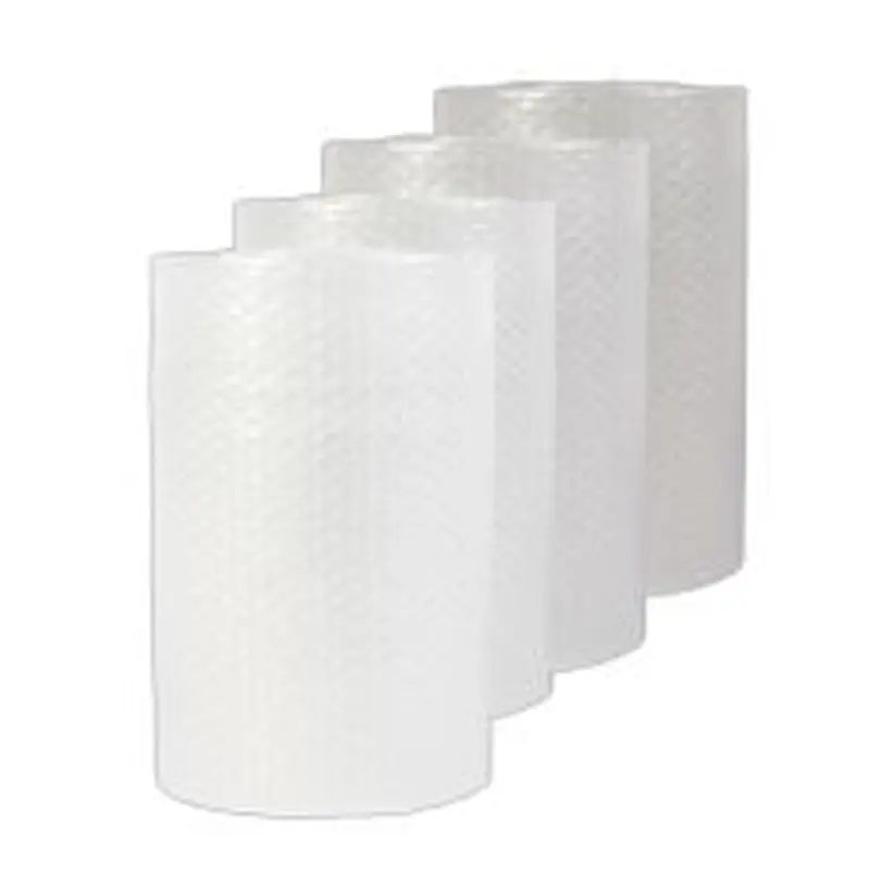 Universal Bubble Packaging, 0.31" Thick, 12" x 125 ft, Perforated Every 12", Clear, 4/Carton