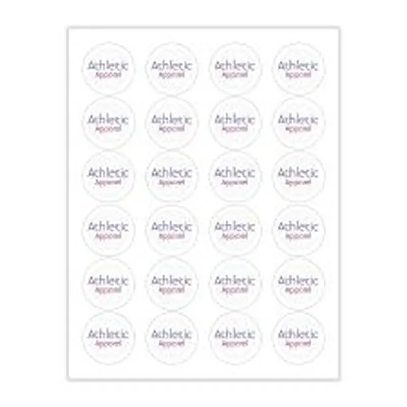 1 2/3" Diameter Circle 3 Color (100/PK)