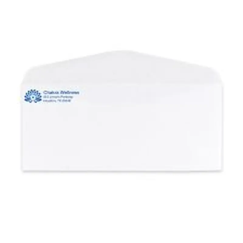 #10 White Wove 24 lb. Smooth - Spot Color (250/PK)