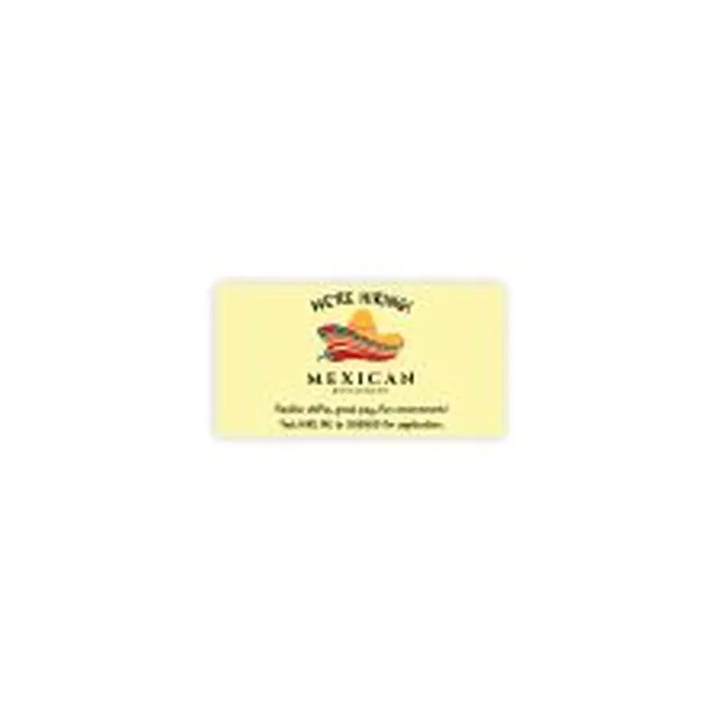 2 1/4" x 4" Rectangle 4 Color Process (100/PK)