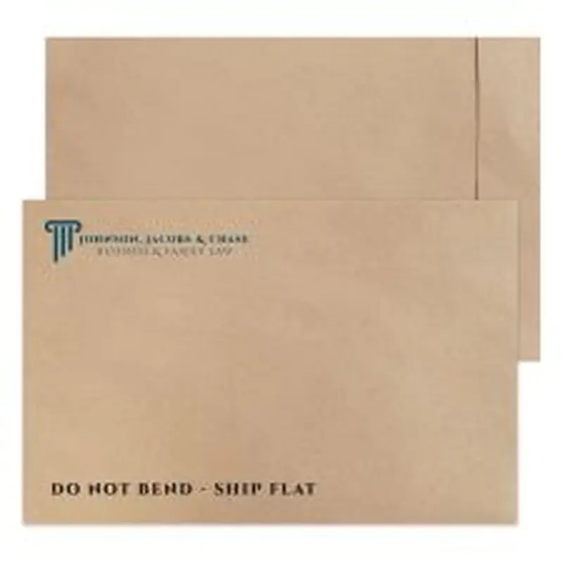 Custom TerraBoard Envelope, 12-1/2" x 19" (500/PK)
