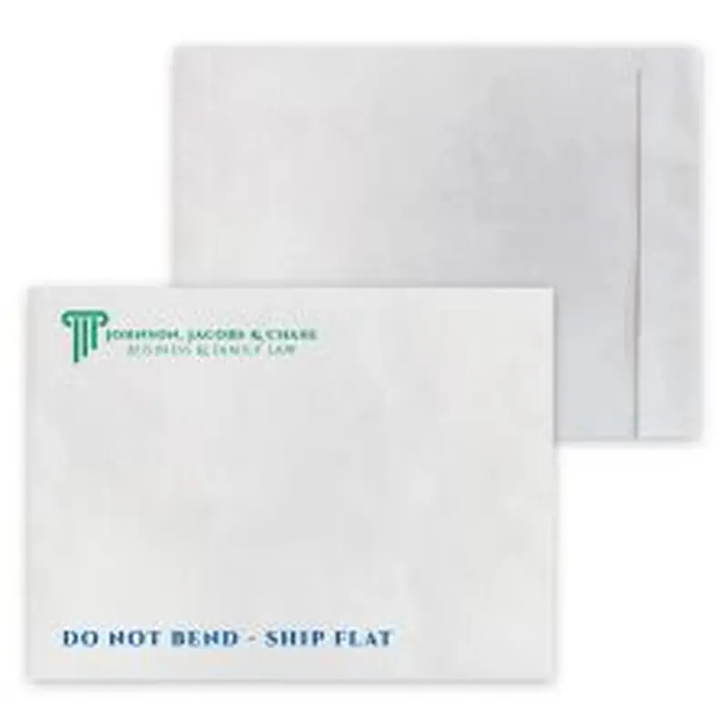 DuPont Tyvek 14lb., 9" x 12" Open End, Zip Stick, 2 Standard Colors (500/PK)