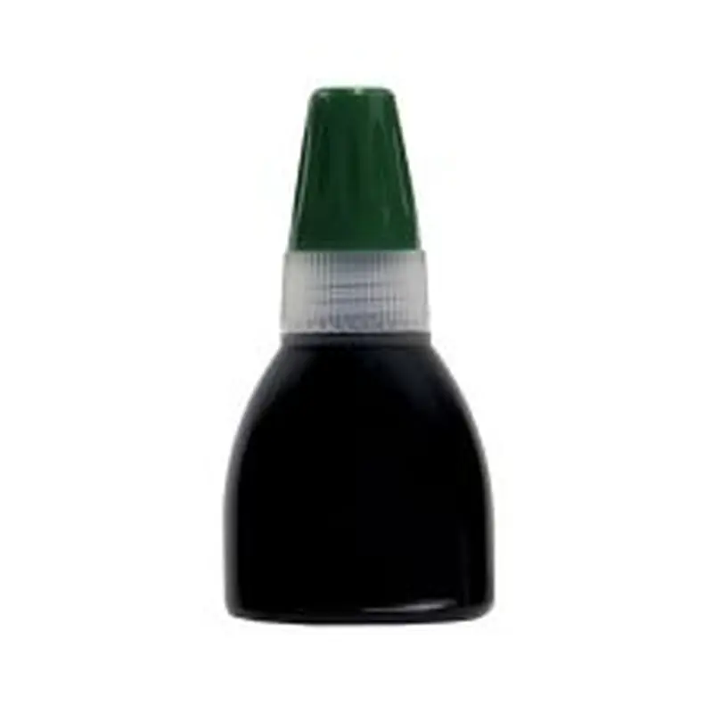 Xstamper Green Pre-Inked Stamp Refill Ink 10 Mil.